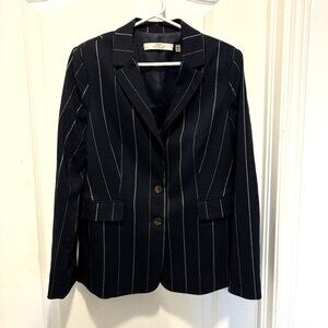 Dex of New  York: Size Medium Black & White Pinstripe